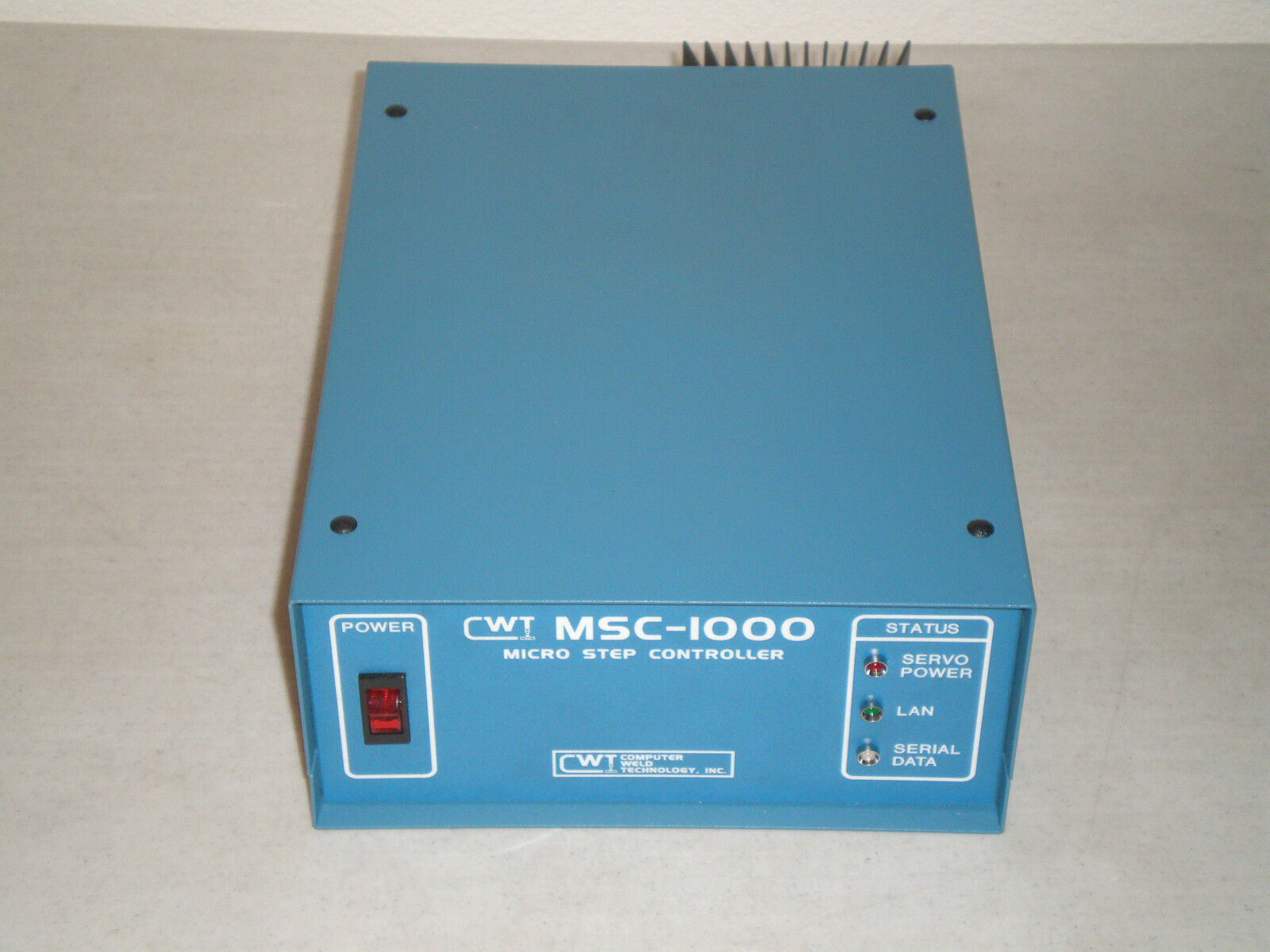 New! CWT Computer Weld Technology MSC-1000 Micro Step Controller S3A5061 S3A5022