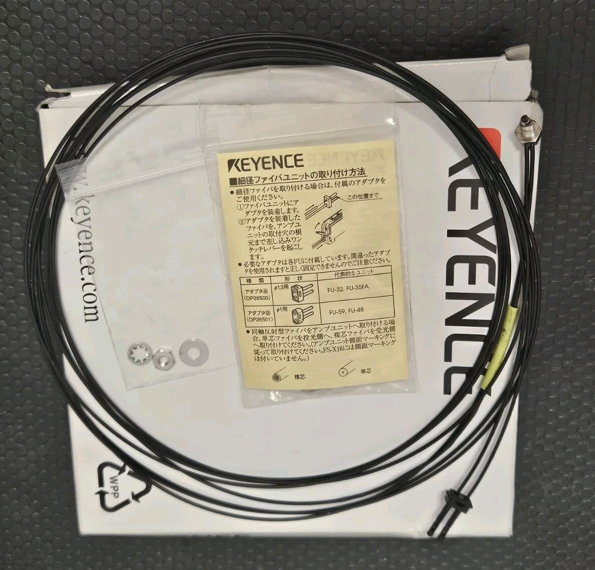 Keyence Digital Fiber Optic Sensor FU-66TZ FU66TZ