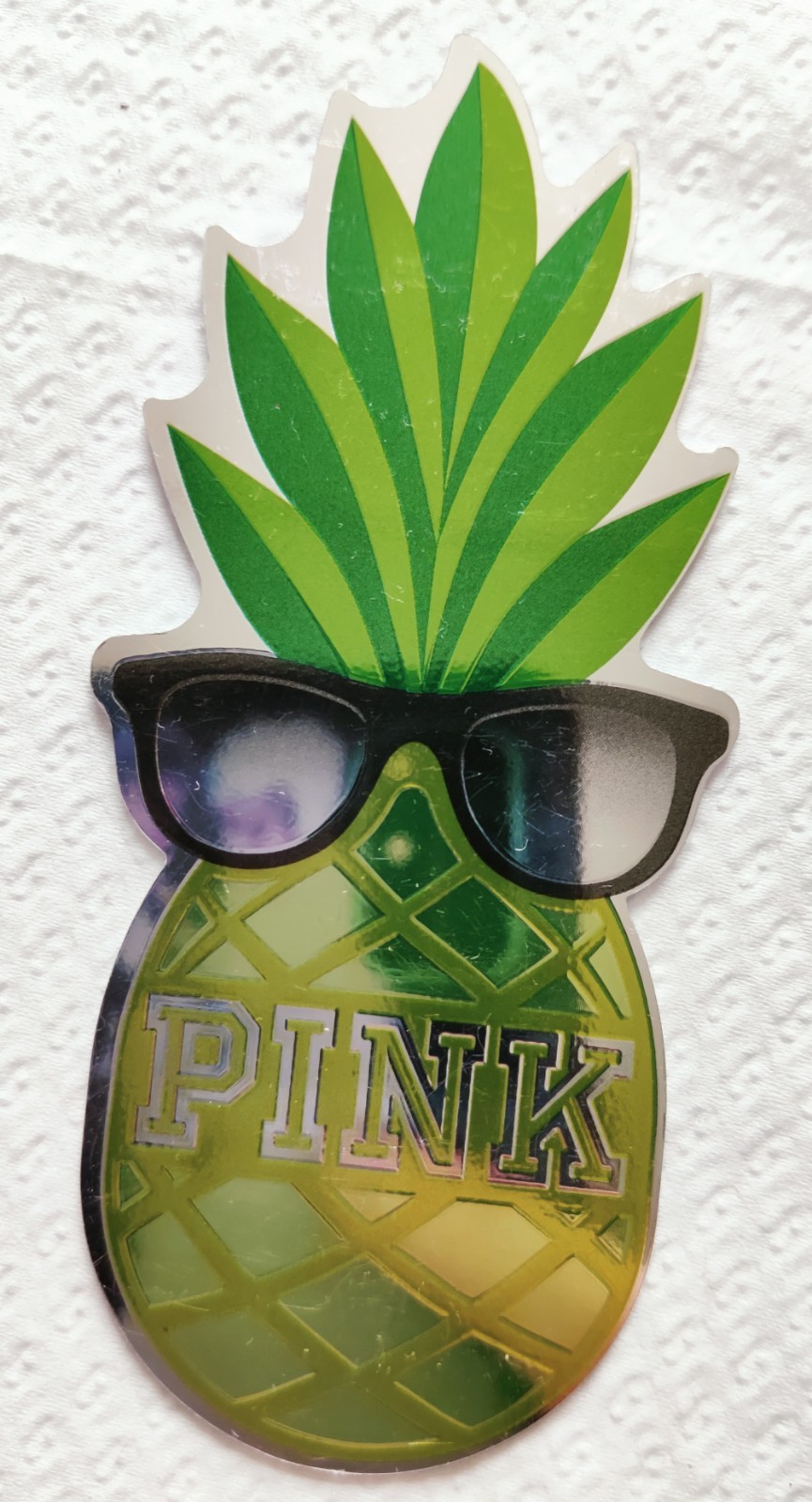 RARE VICTORIA SECRET PINK COLLECTIBLE CARD Pineapple Victoria's