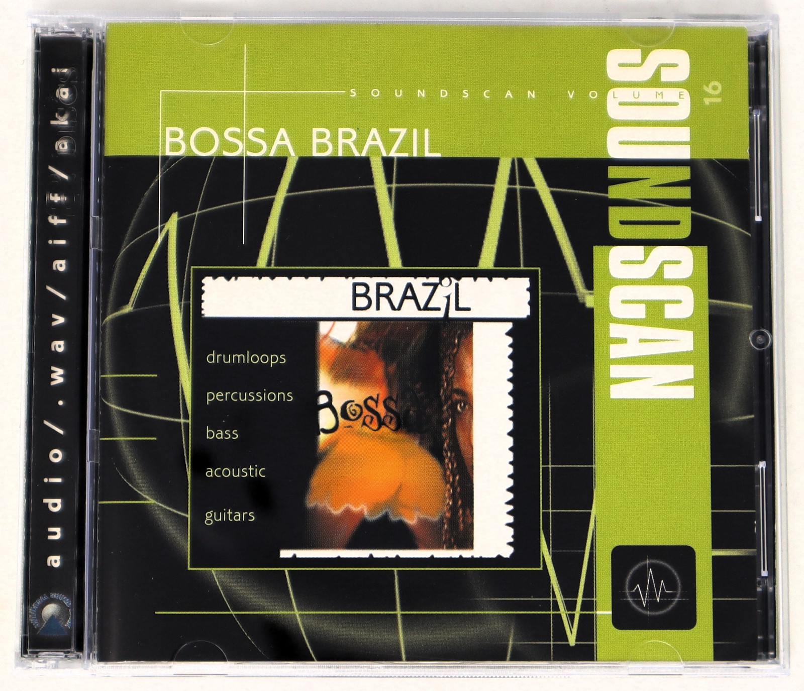 USB Soundscan 16 Bossa Brazil Akai  Sample/Sound Library/Sampling CD