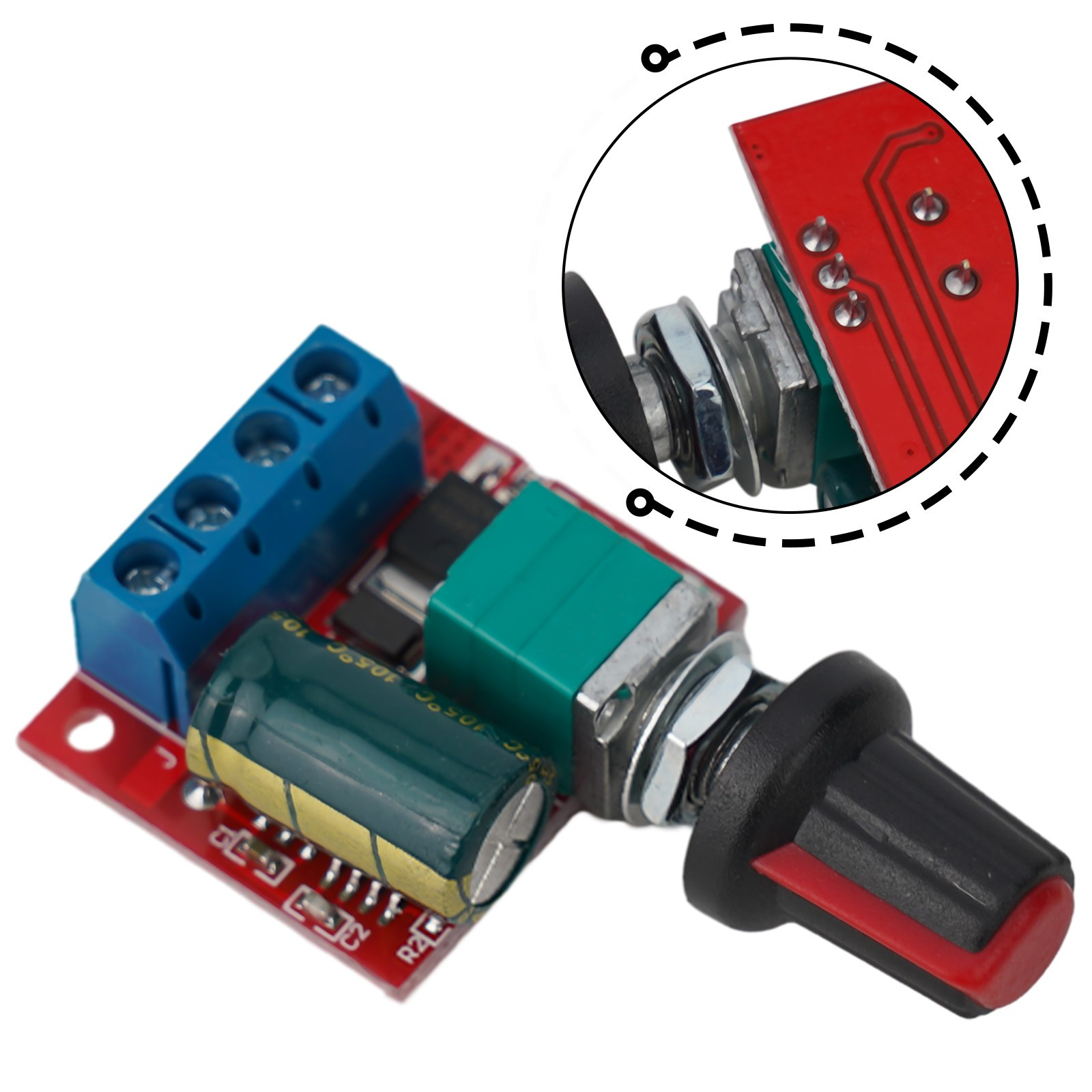 Speed Controller Voltage Regulator 12V DC Adjustable Drive Low Voltage