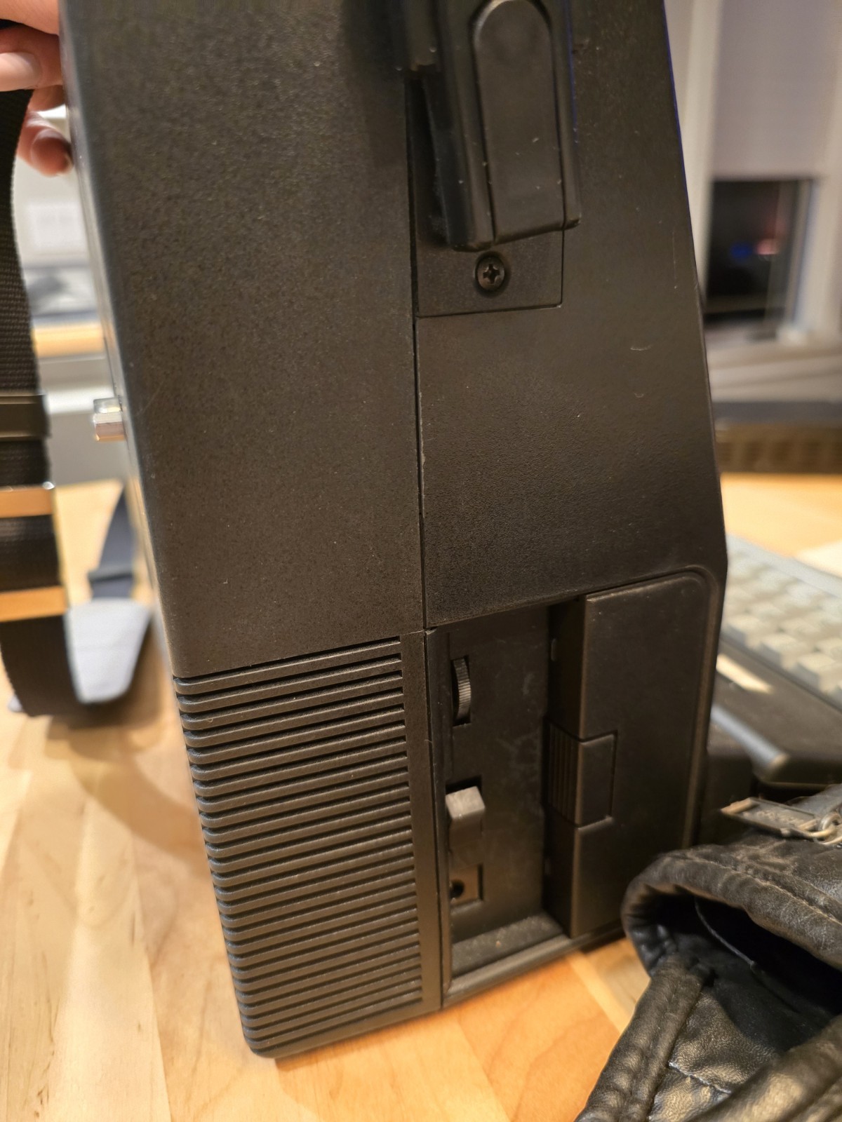Rare Morrow Pivot II Portable Computer w Owner Manual DOS Boot Disk Power Supply