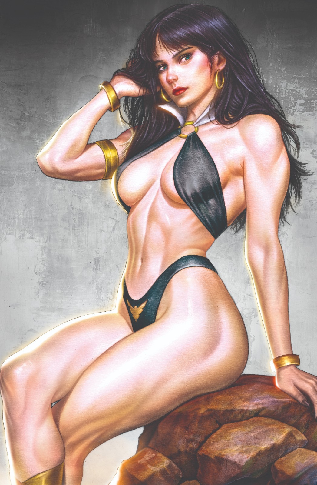 VAMPIRELLA ARMAGEDDON #12 - ALAN BORGES COVER C VIRGIN VARIANT SDCC 2026