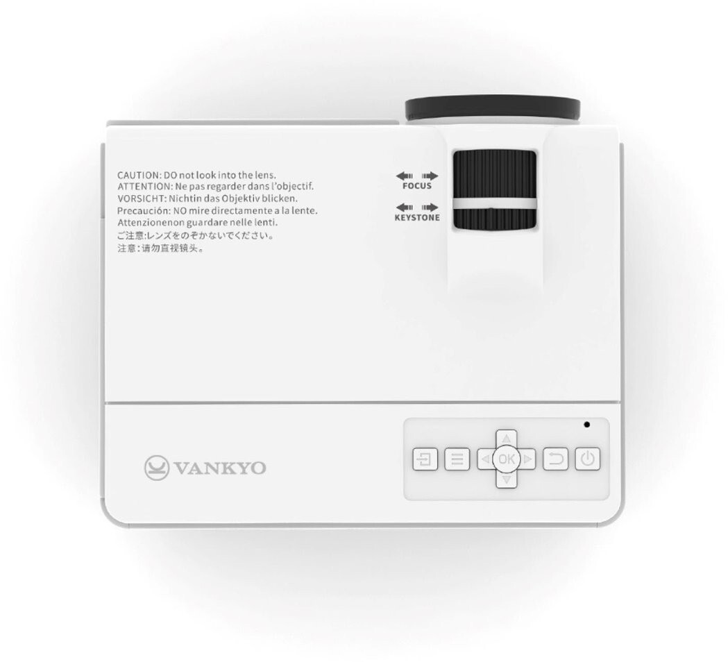 VANKYO Leisure 3 Upgraded Version 2400 Lux LED Portable Projector Carrying bag