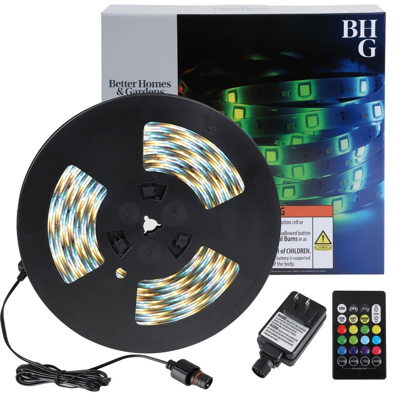 50ft LED Strip Light Color Changing Remote Control Flexible Indoor Outdoor New