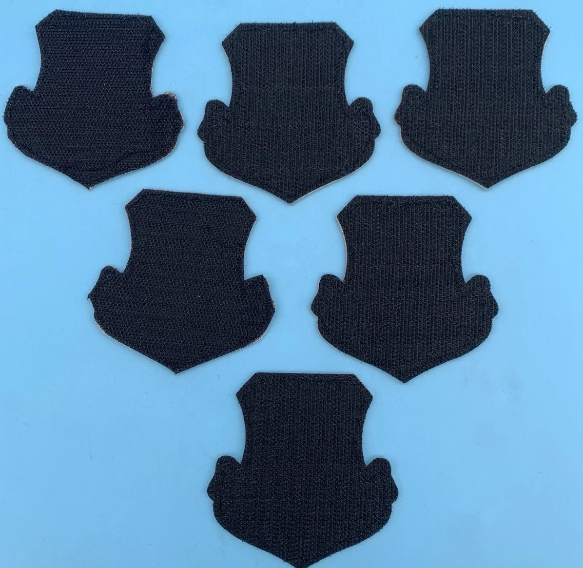 Air Force Air Combat Command Hook Back Patch. Lot Of 6
