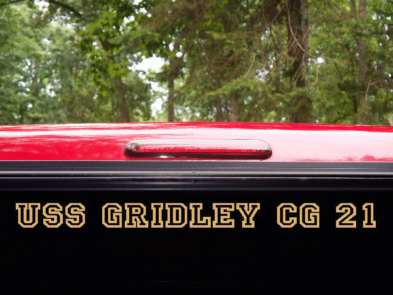 USS GRIDLEY CG 21 DLG 21 Decal U S NAVY USN Military S01