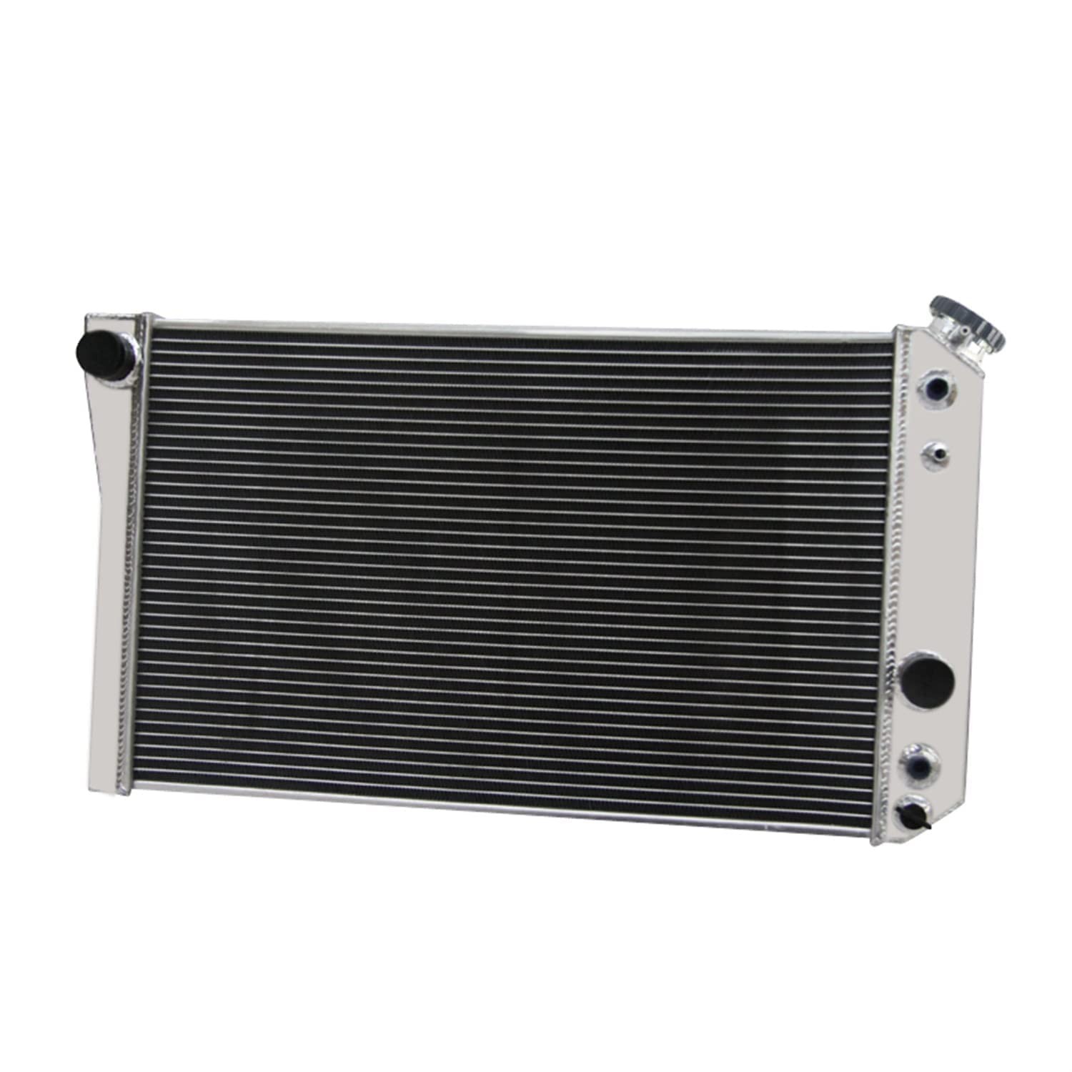 3 Row Core All Aluminum Radiator for 1982-2002 Chevy S10 Blazer L4 V6 Conversion