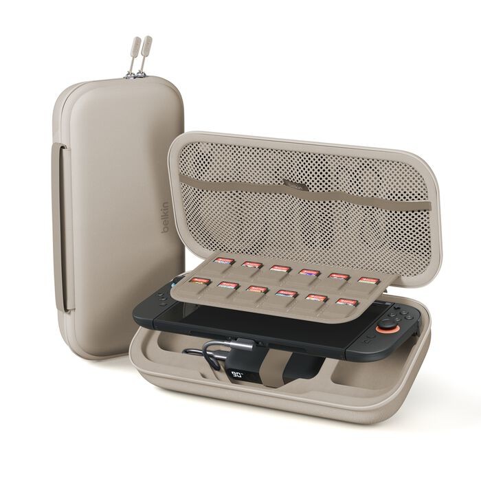 Gaming Charging Case 20W for Nintendo Switch 2, Sand