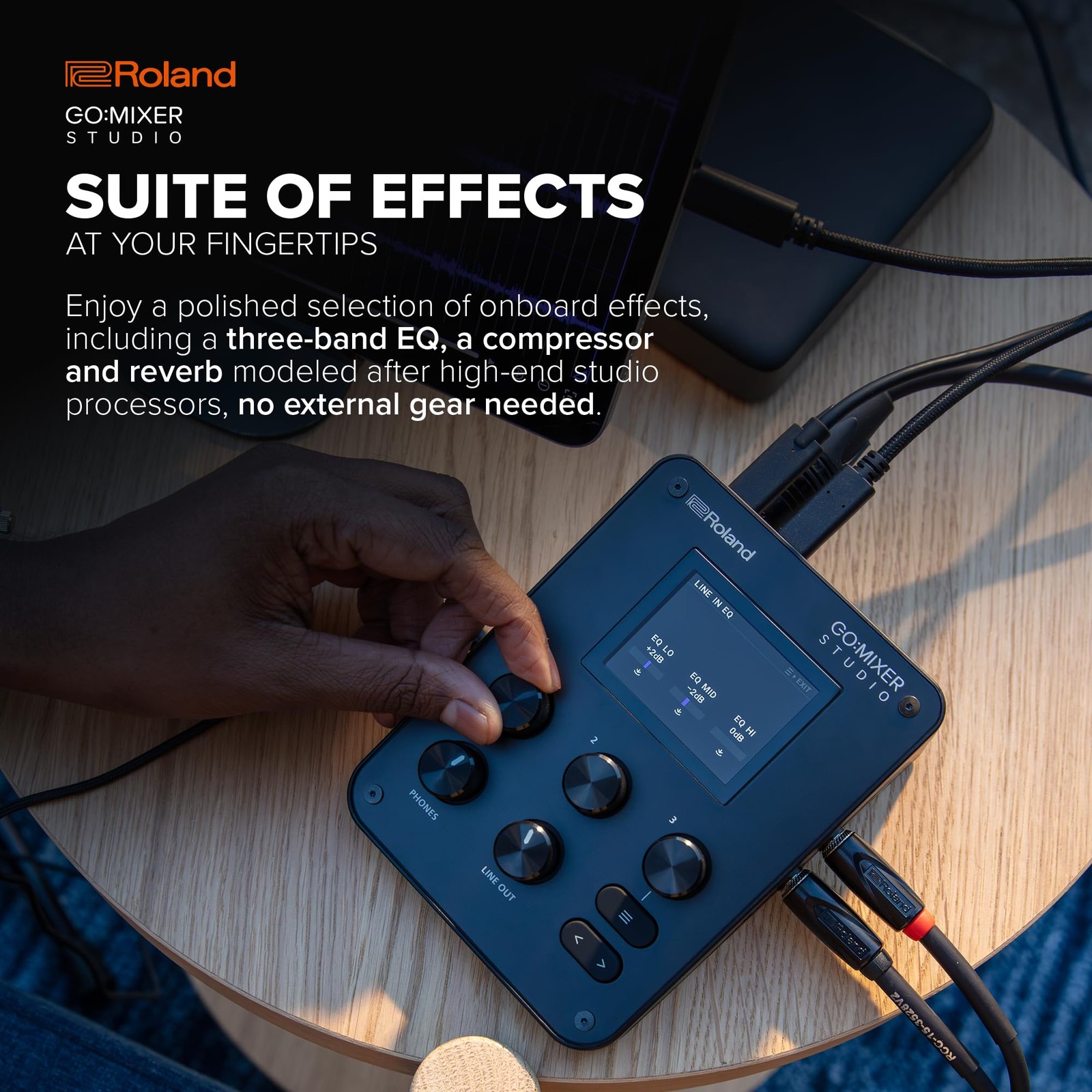 Roland GO:MIXER STUDIO GOMIXERST Audio Mixer Interface USB-C Japan Import
