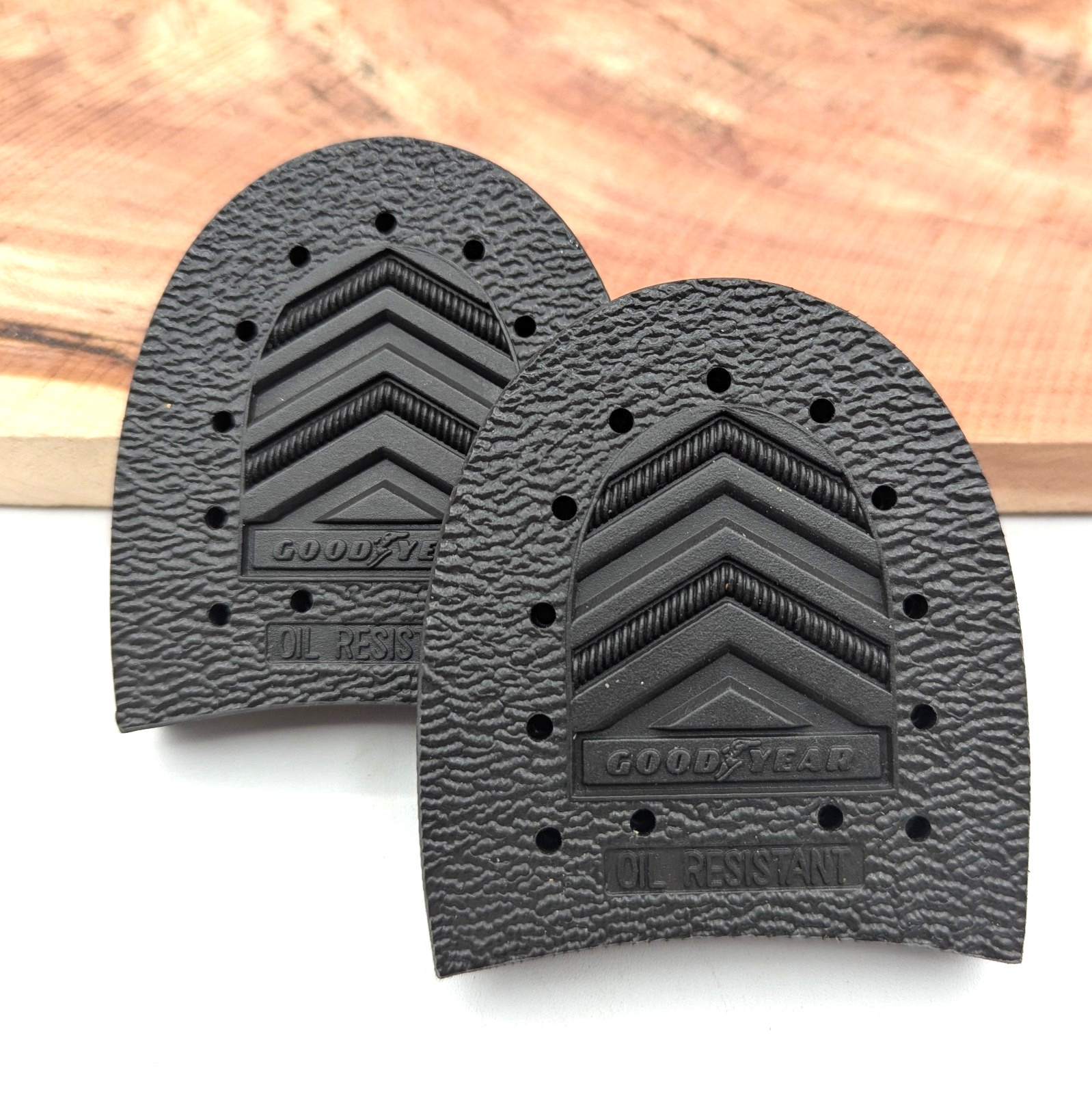 Goodyear #0653 Cowboy Washer Size 9-10 Heels Classic Western Heel 1 Pair Neutral
