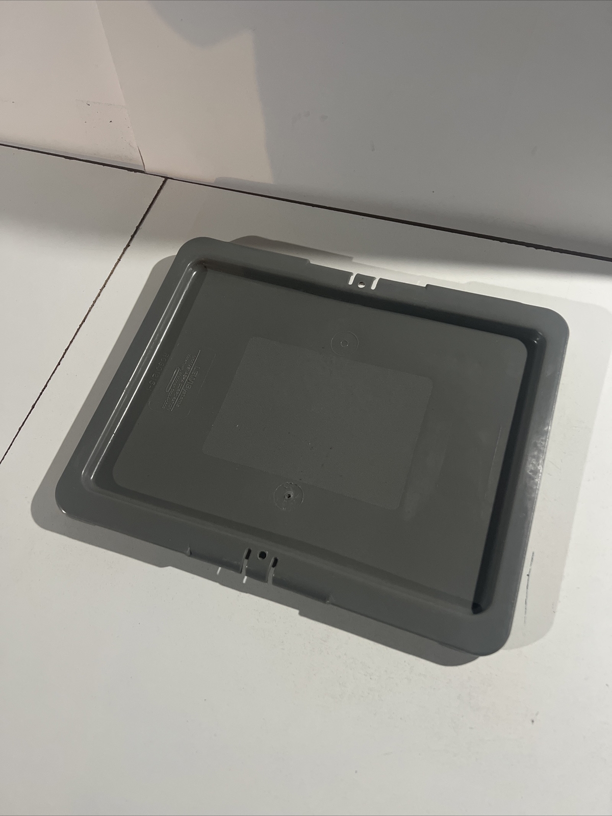 lewisystems rcs01215-1 (like orbis) grey plastic lid (Clean, 11.75x14.75 Great)
