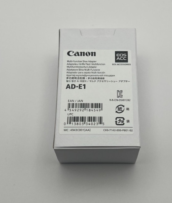 NEW Canon AD-E1 Multi-Function Accessory Shoe Adapter ADE1 from Japan  Unopened