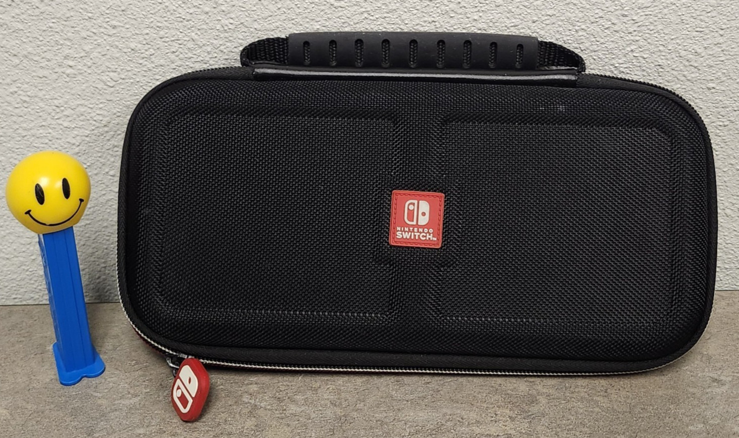 Official OEM Nintendo Switch 10” Carrying Case Black Hard Shell W/Game Storage