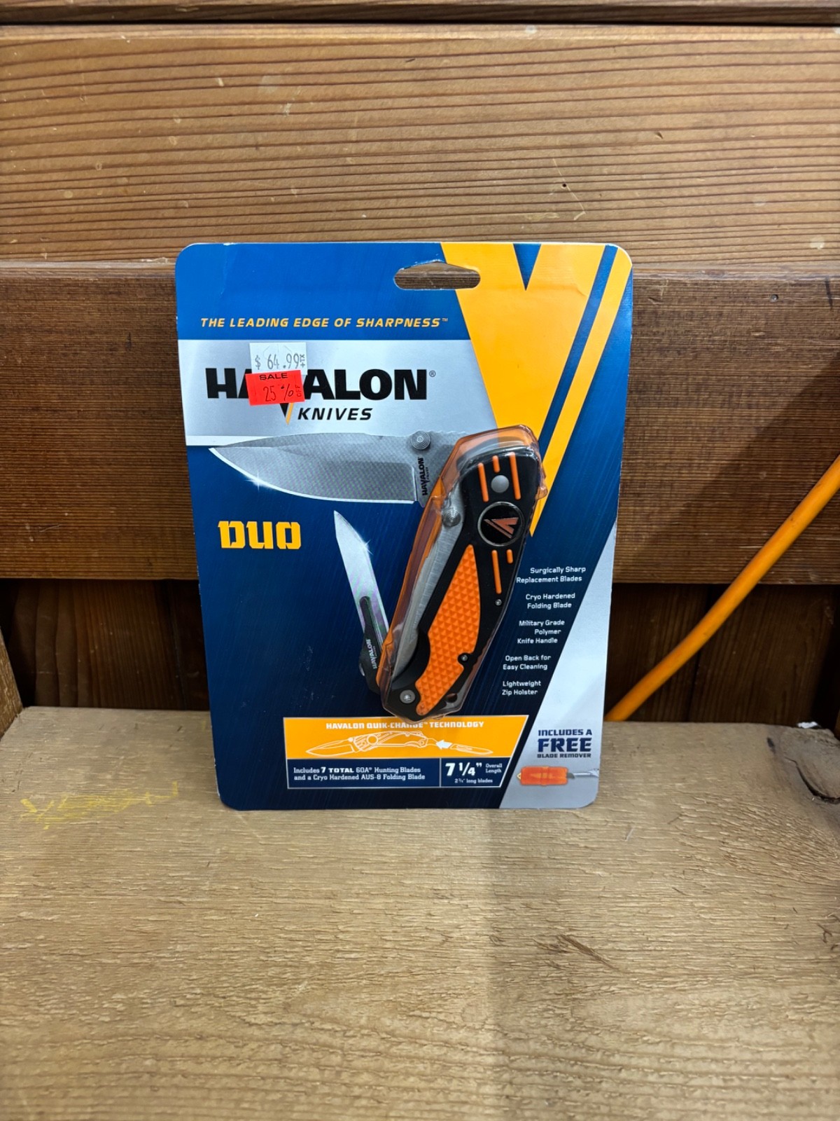 Havalon Duo - Folding Hunting Knife