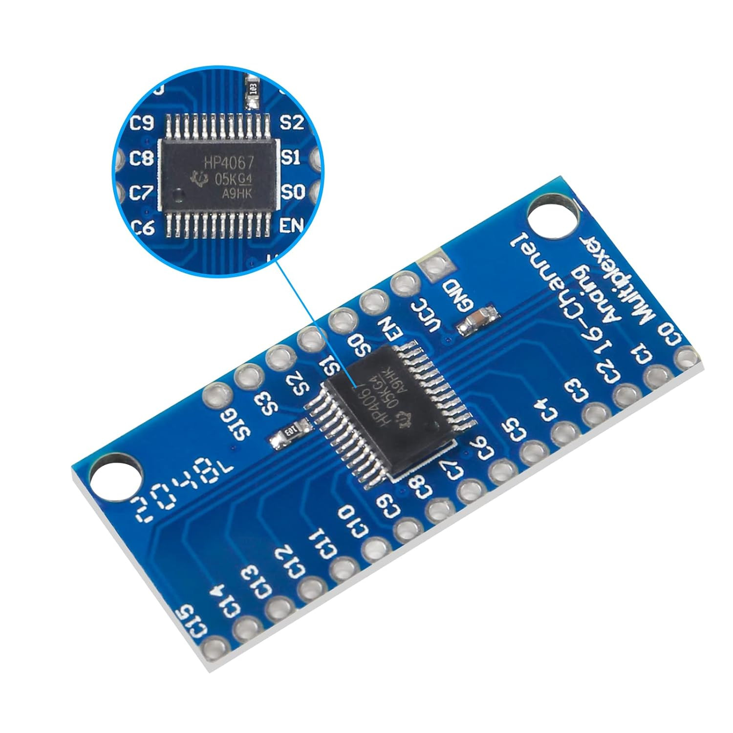12PCS CD74HC4067 16-Channel Analog Digital Multiplexer Breakout Board Module 2V-