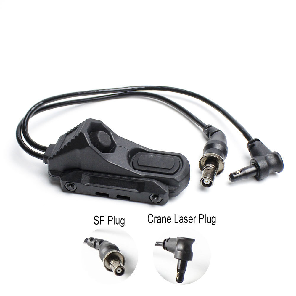 Flashlight Accessories Dual Function Button Switch For M300 M600 pistol Light
