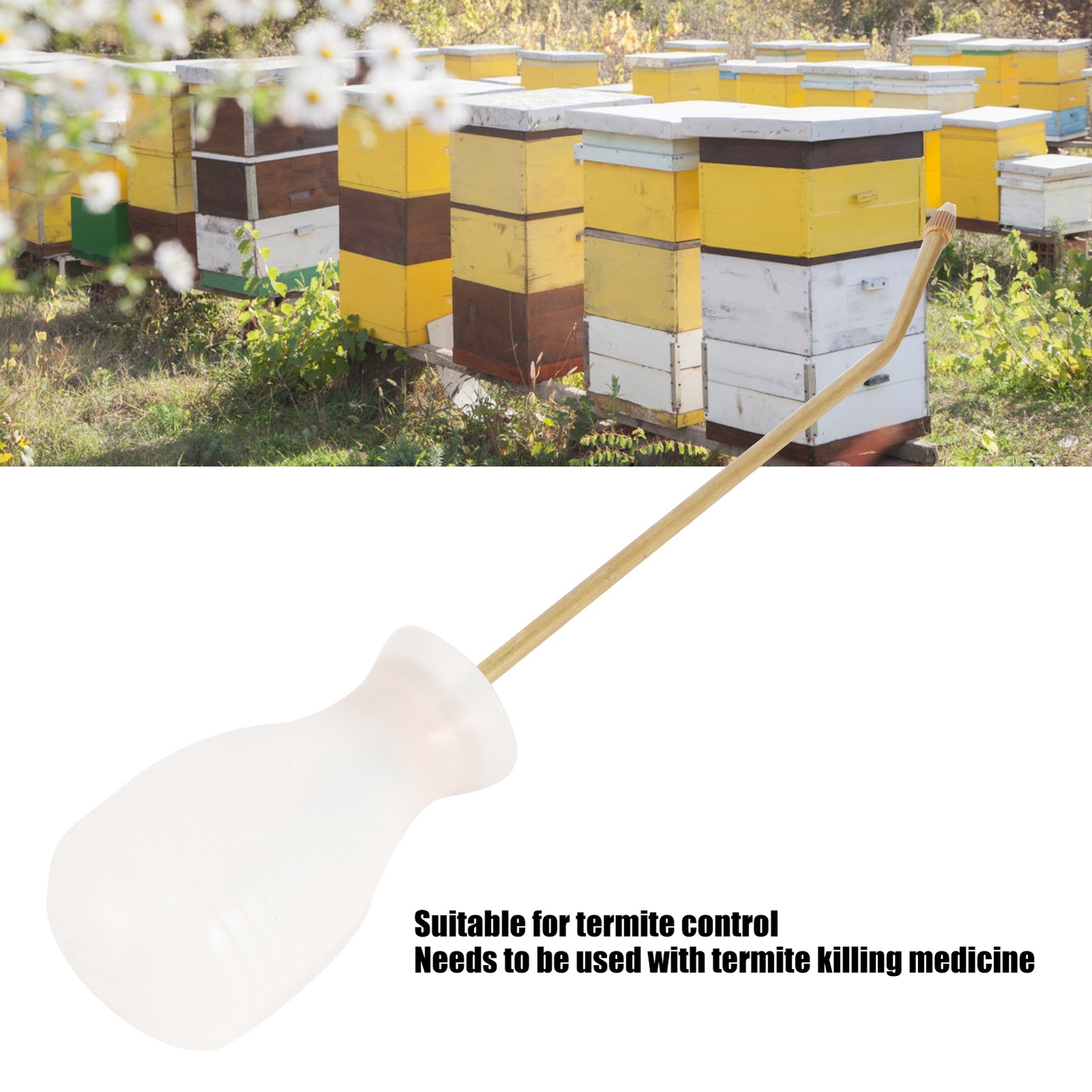Bulb Powder Duster Sprayer With Copper Tube For Termite Pest Control & Killer AC