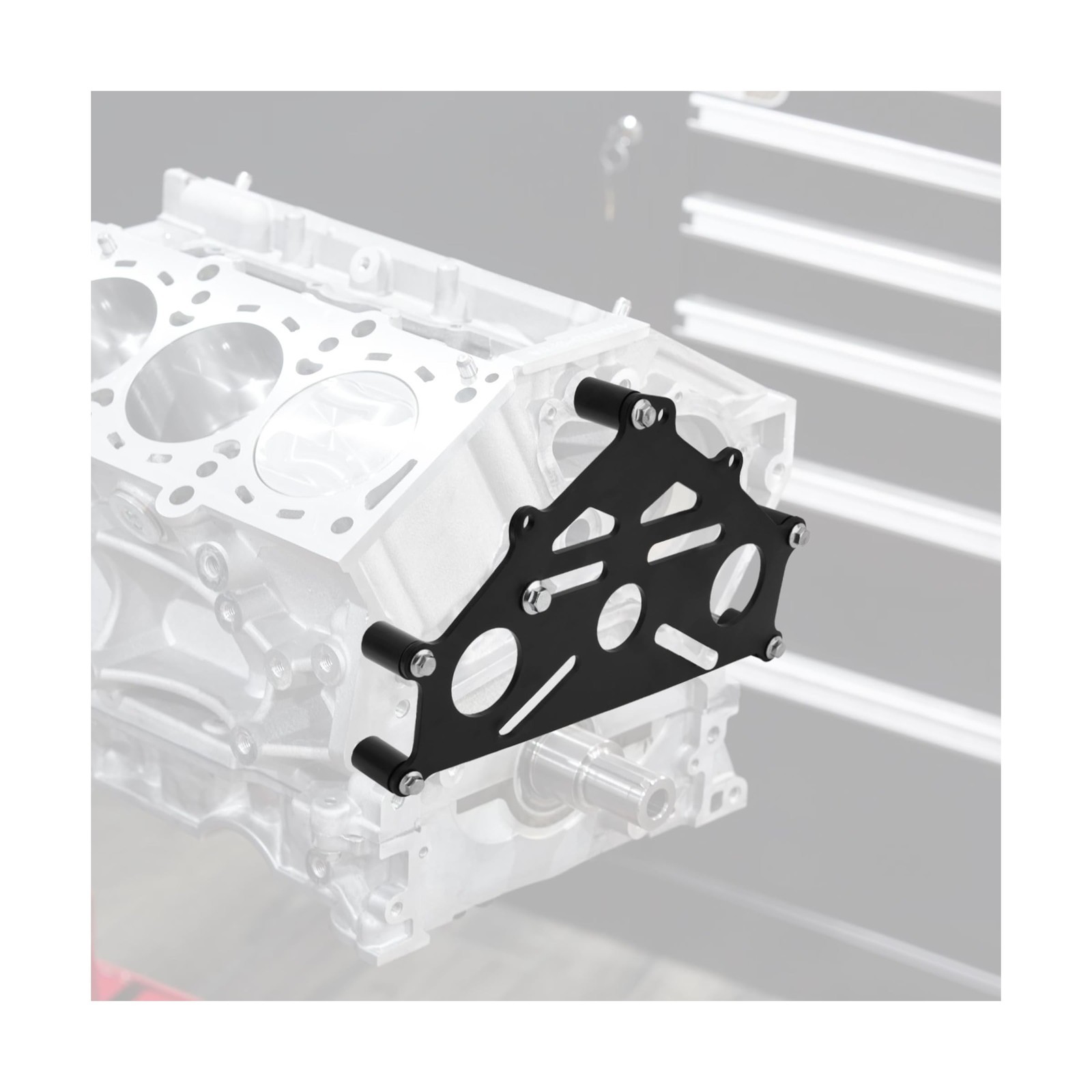 Engine Safe Stand Adapter Plate FITFOR Chevy Small/Big Block and LS1 Duramax BBC
