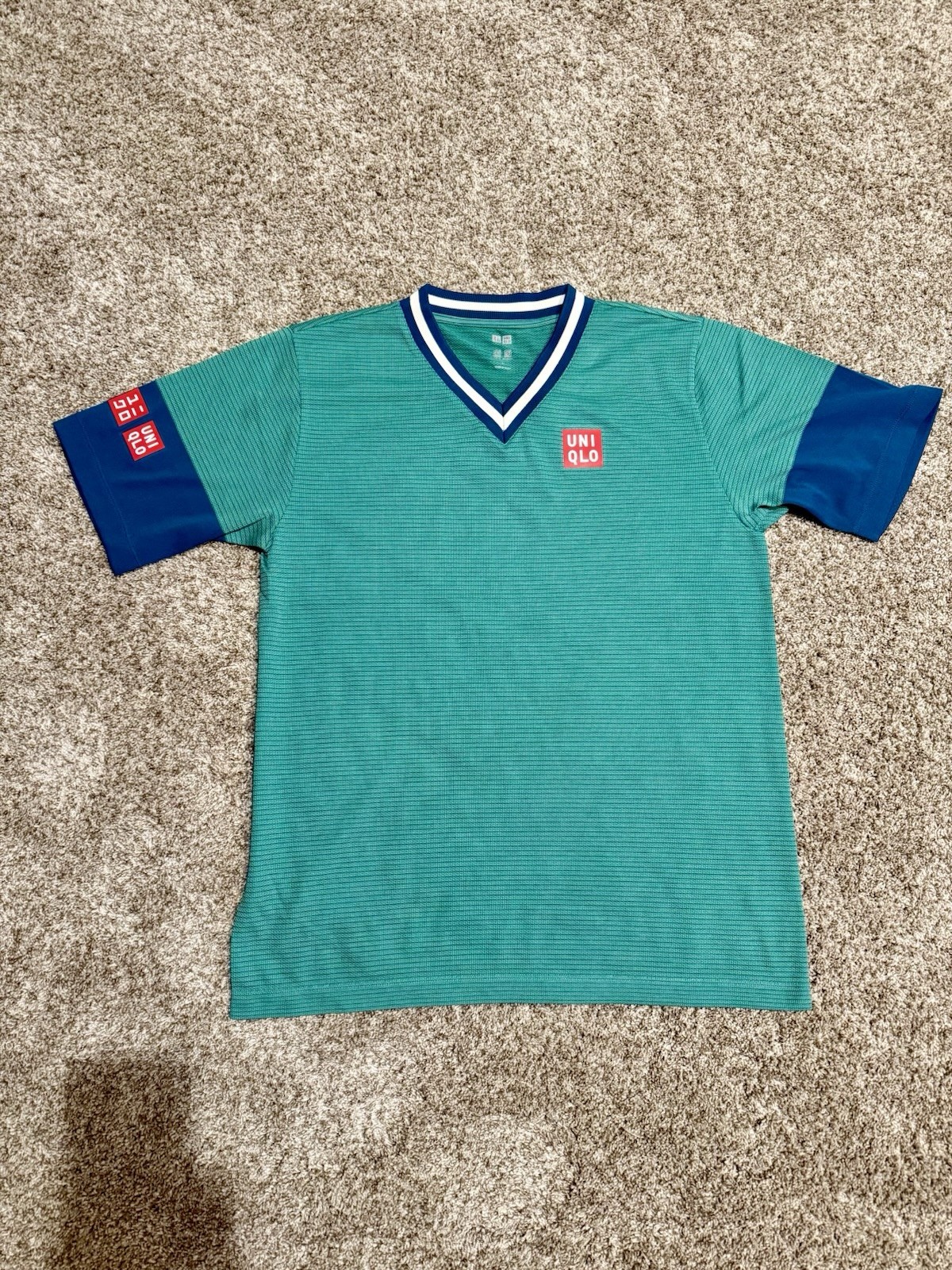 Uniqlo Tennis Men’s T-shirt Nishikori Kei Size XL