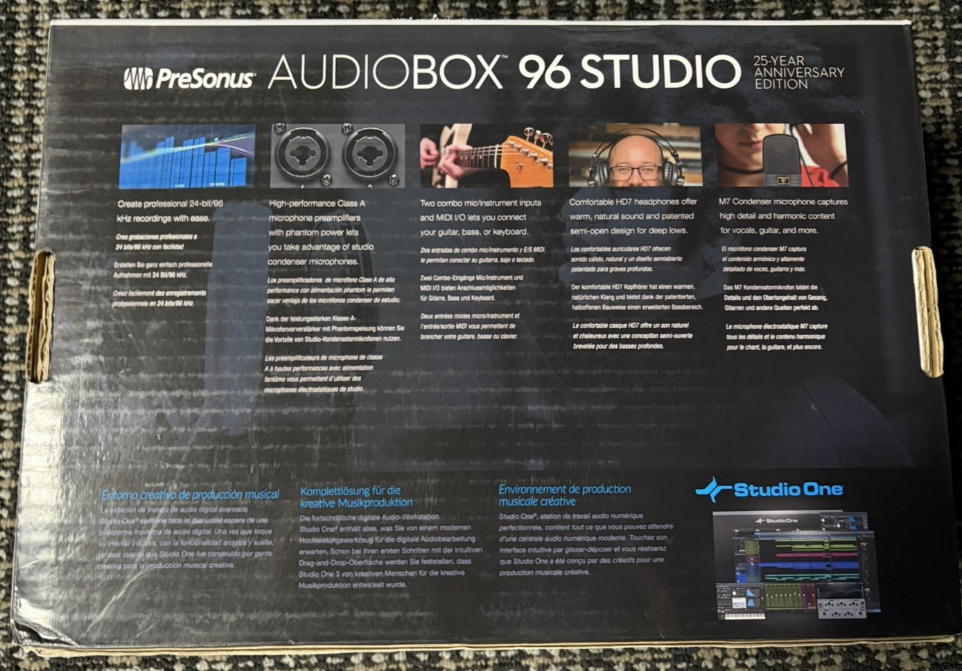 PreSonus® AudioBox USB® 96 Studio 25th Anniversary USB Audio Interface