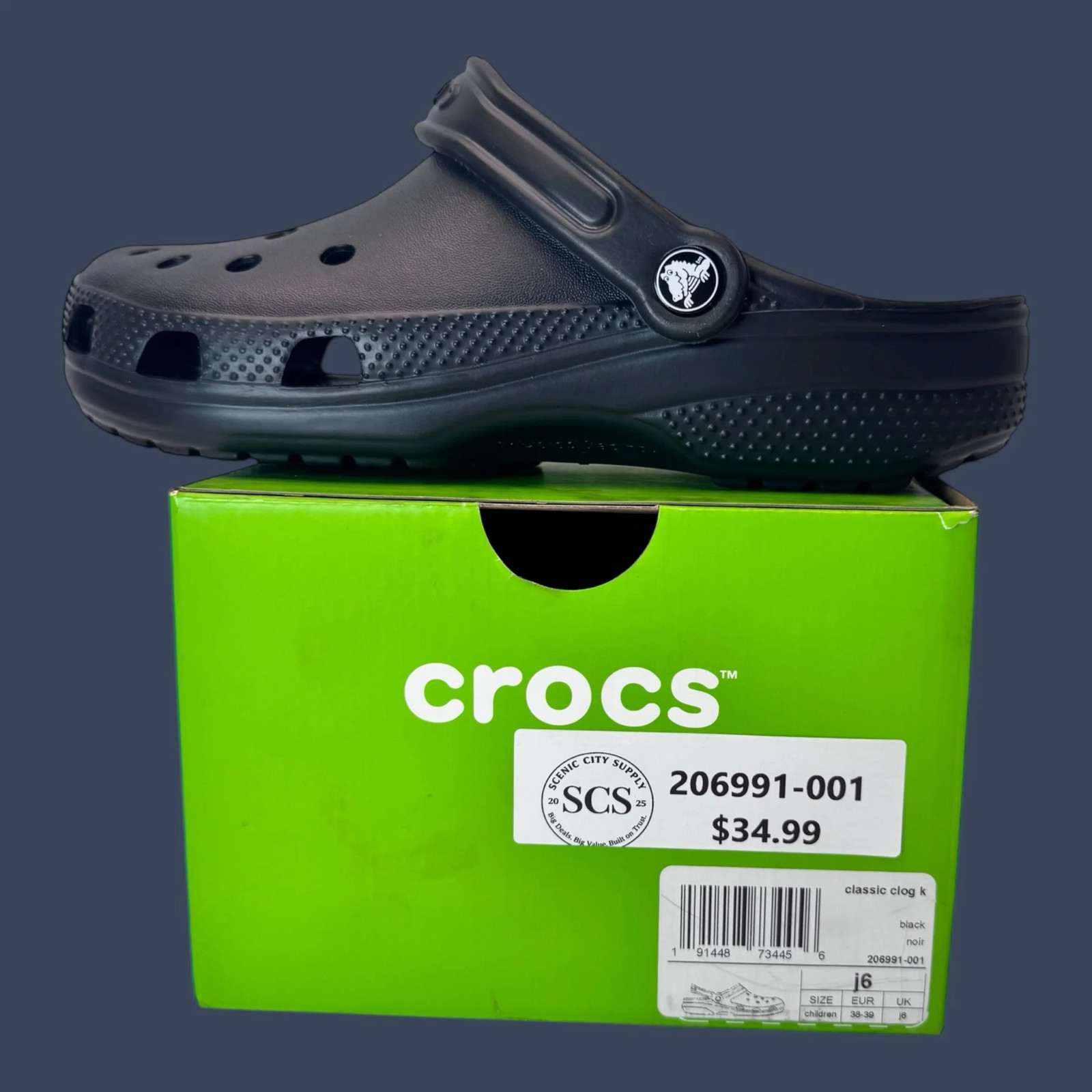 Kids Crocs Classic Clog 206991-001