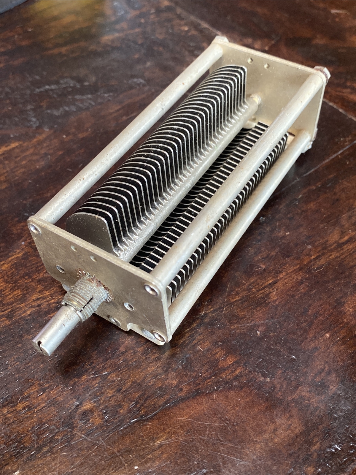 Vtg Johnson 149-2031-001 508-25 Ham Radio Variable Tuner Condenser