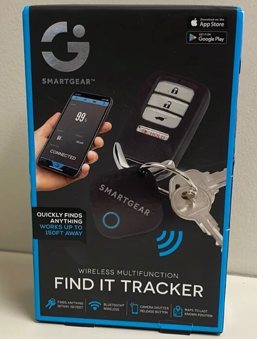 Smartgear Wireless Bluetooth Multifunction Find It Tracker AirTag Key Finder NEW