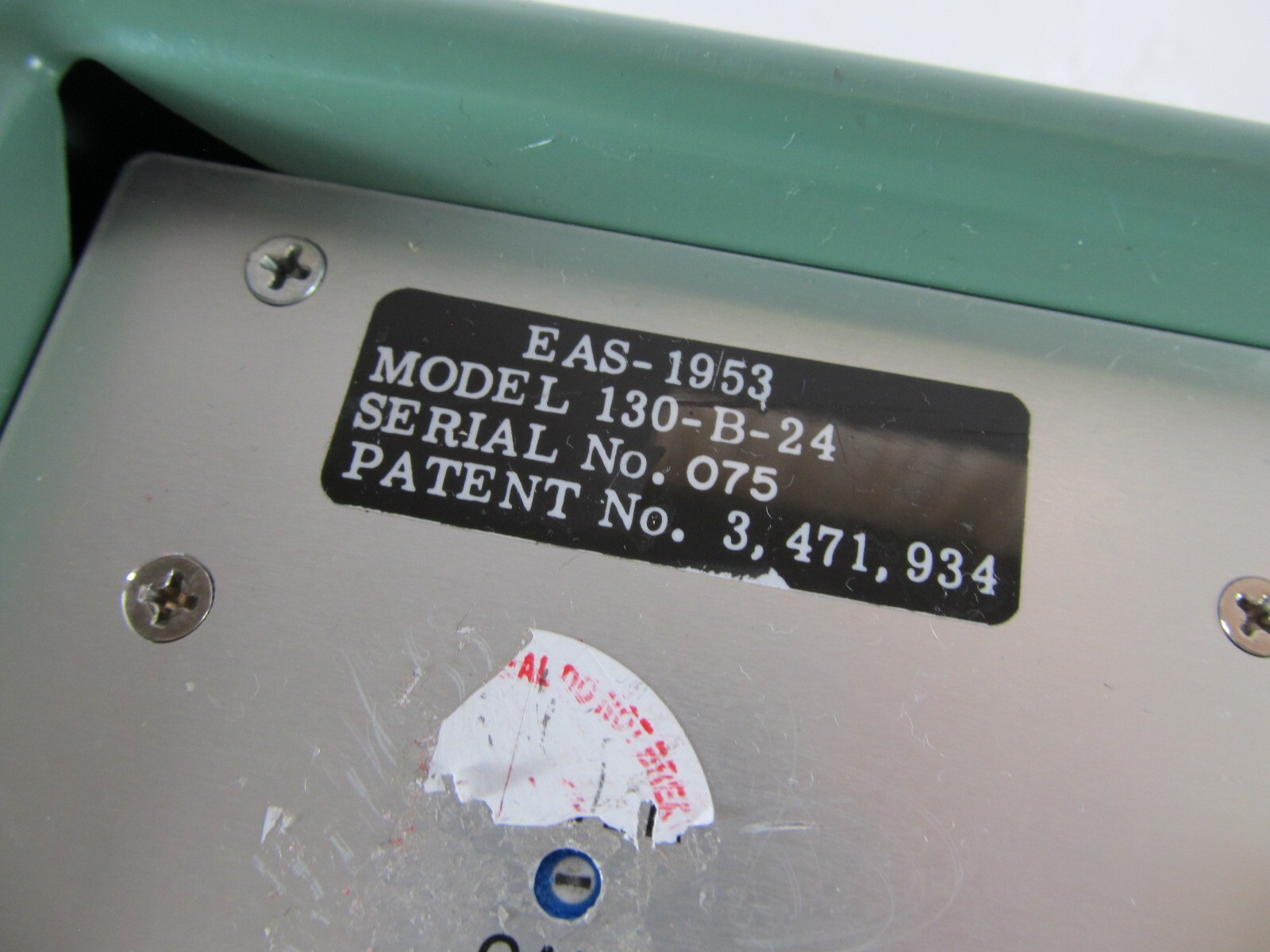 Federal Mahr EAS-1953 Model 130-B-24 Step Controller Module
