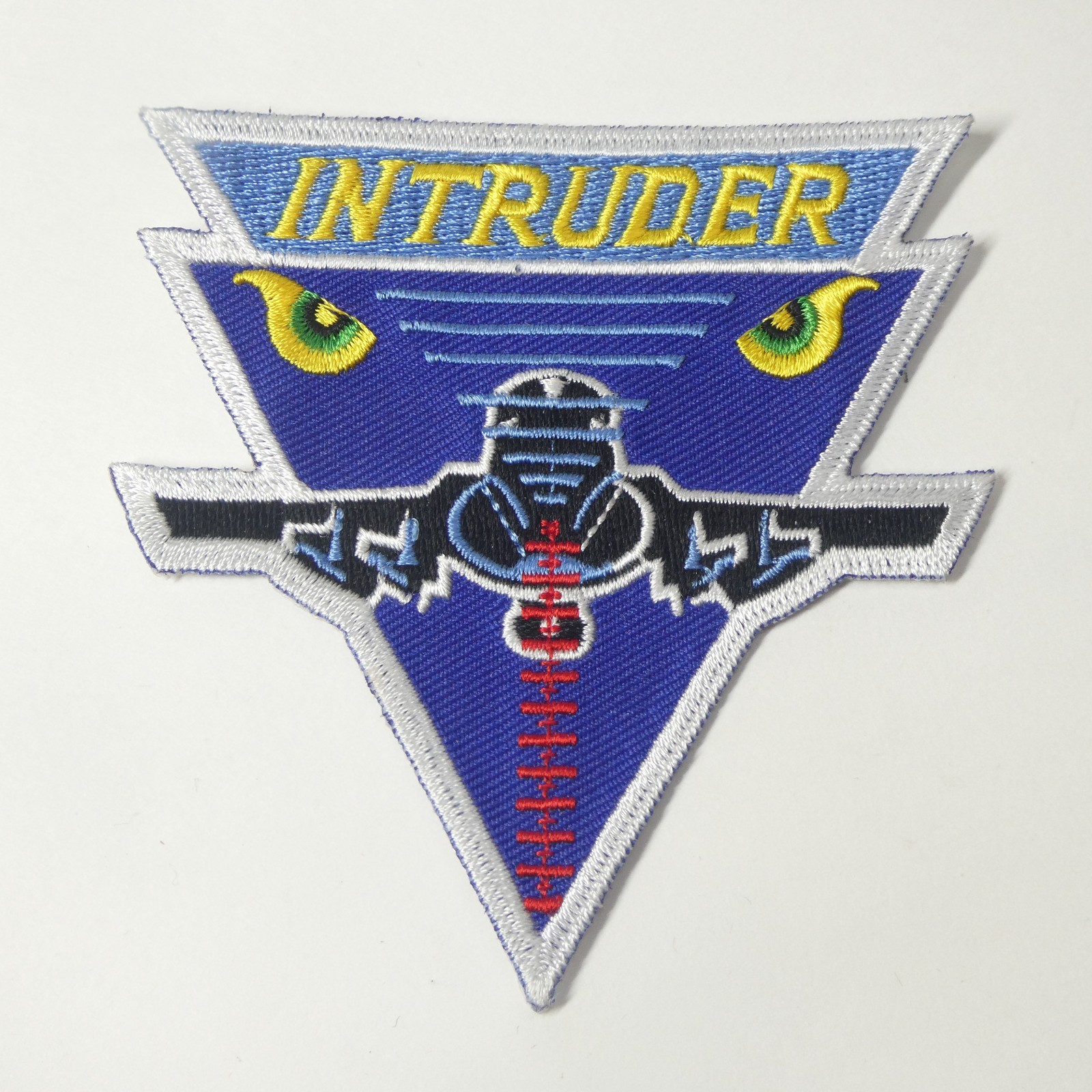 U.S. Navy A-6 Intruder Attack Aircraft Squadron Embroidered Patch