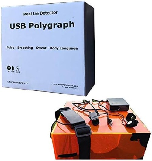 Professional Lie Detector for Home Use - Windows Compatible-