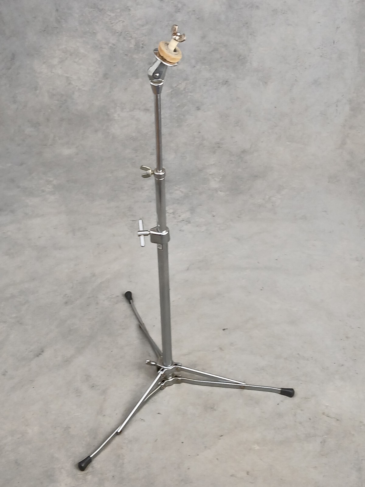 60's / 70's LUDWIG FLAT BASE STRAIGHT CYMBAL STAND, NICE CONDITION