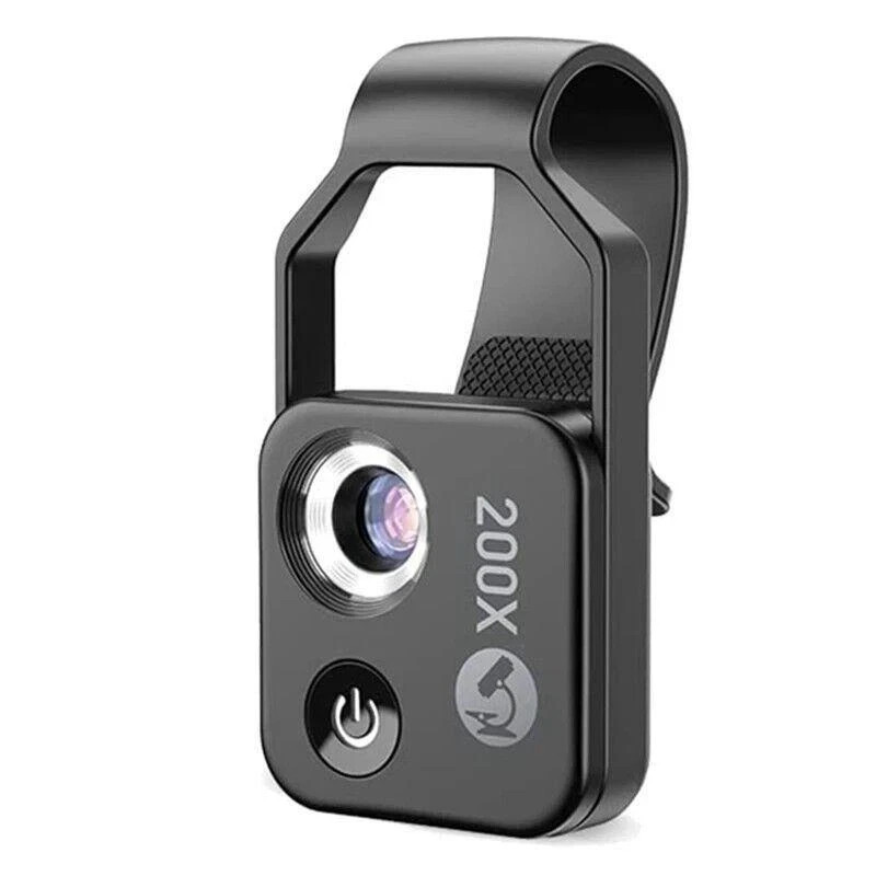 Nano Zoom 200x with Cpl for Iphone Nanozoom Magnification Portable & App----