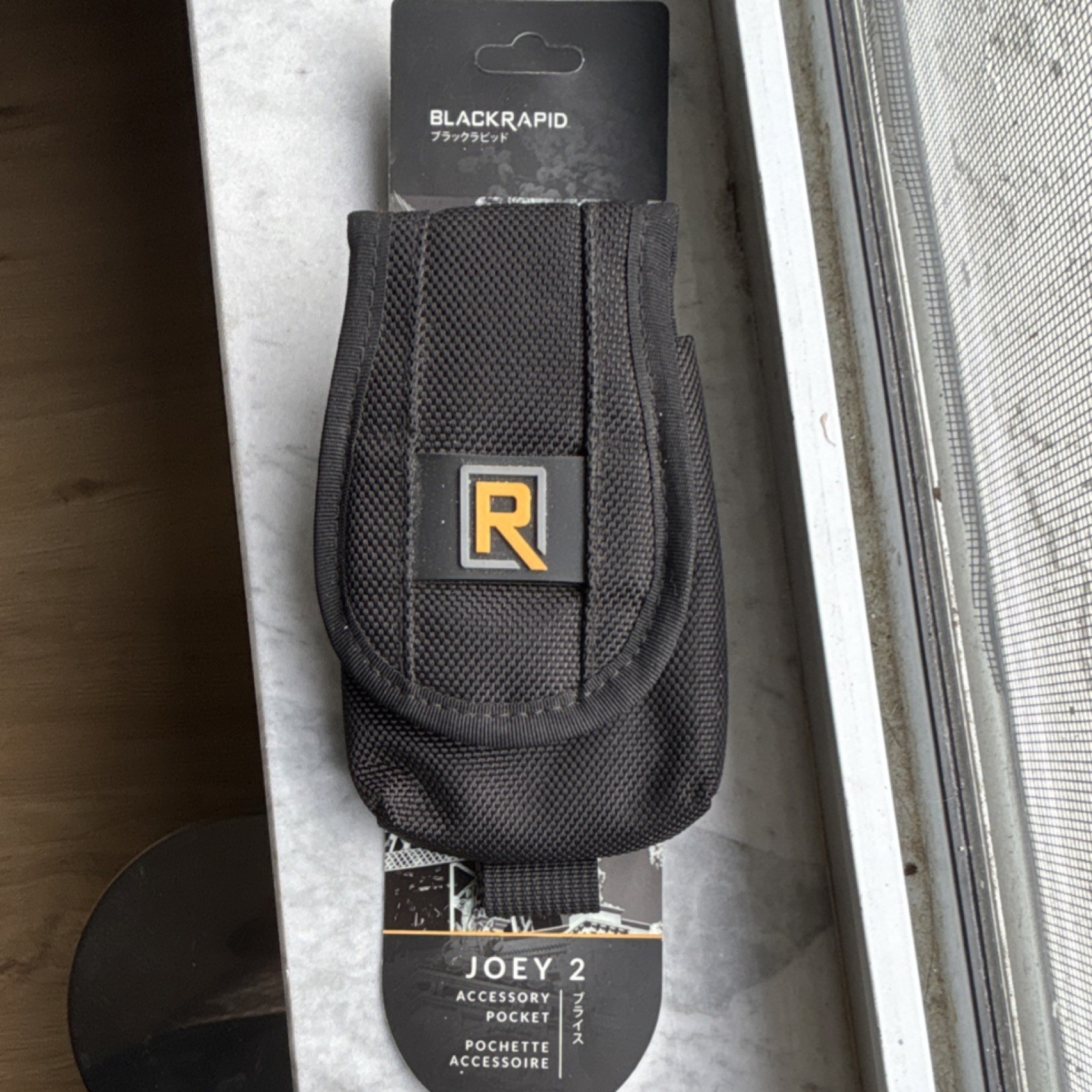 BlackRapid Joey 2 Accessory Pocket Universal Compatible Black Fabric