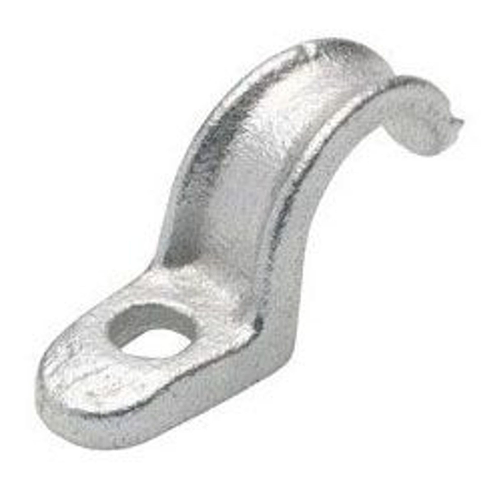 Bridgeport 903, 1", 5/16" Hole, Iron, 1-Hole, Rigid Conduit Strap , 1pc
