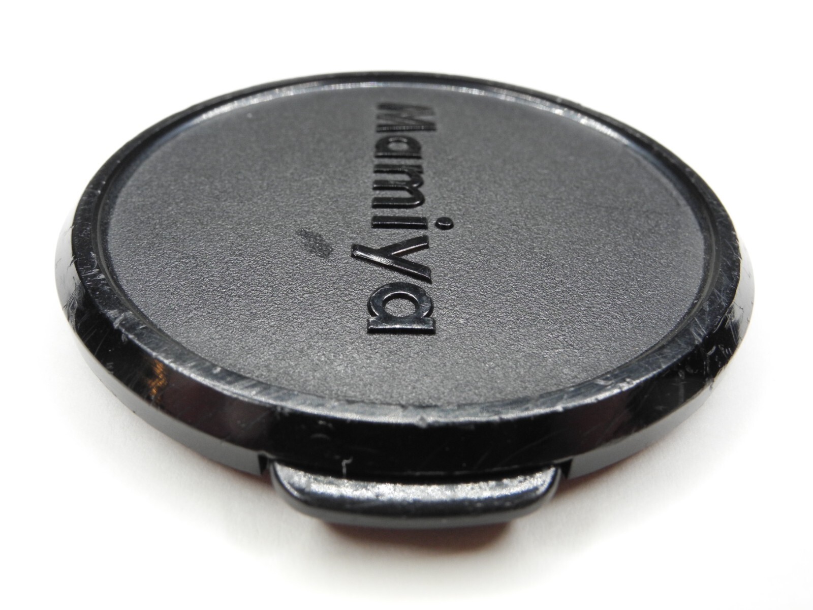 Mamiya 58mm Genuine Black Snap On Front Camera Lens Cap