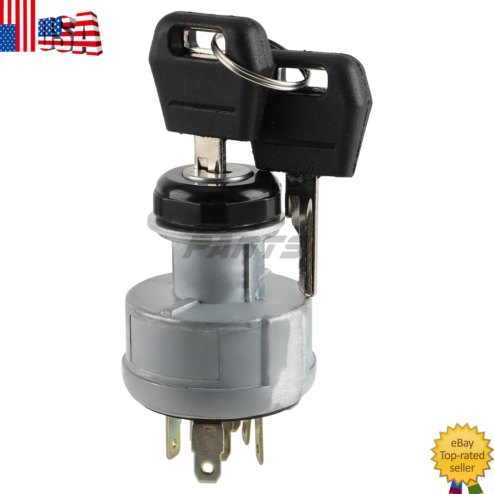 Ignition Switch For Case / International Tractor 580 Super E Backhoe Loader