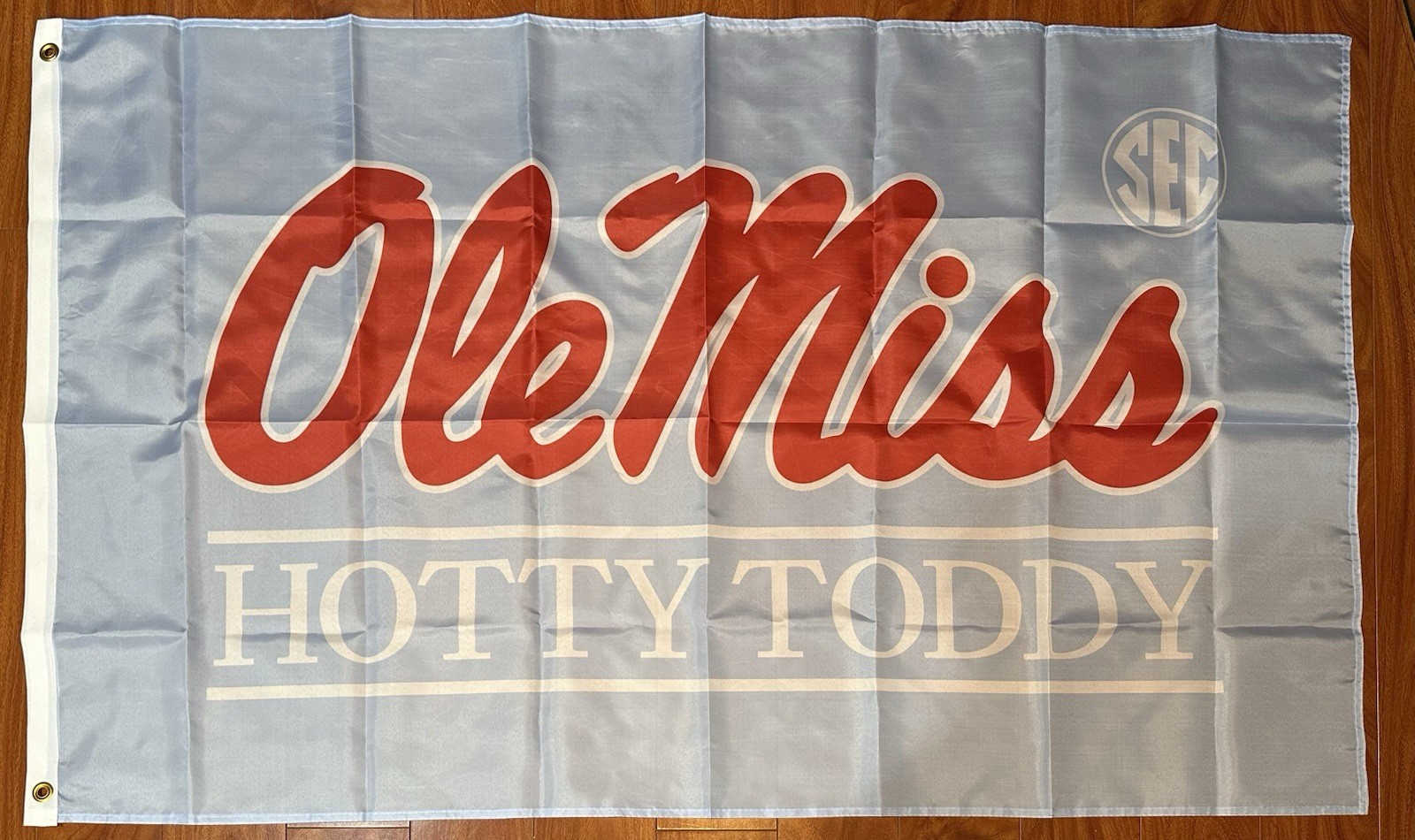 University Of Mississippi Ole Miss Hotty Toddy Flag Banner Large 3x5 Ft Gift
