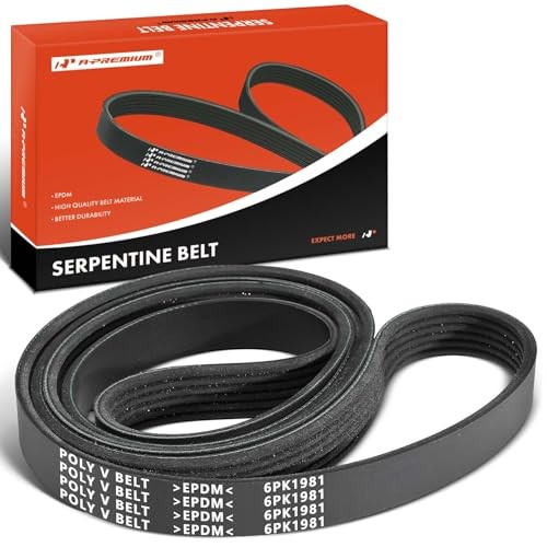 Serpentine Drive Belt Compatible with Buick LaCrosse, Regal & Cadillac CTS &