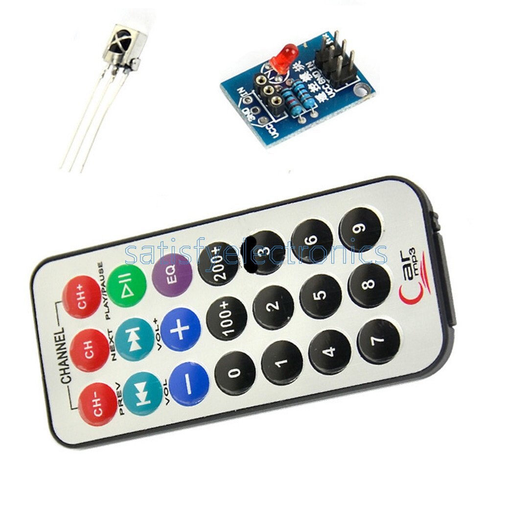HX1838 VS1838 NEC Infrared IR Wireless Remote Control Sensor Module For Arduino