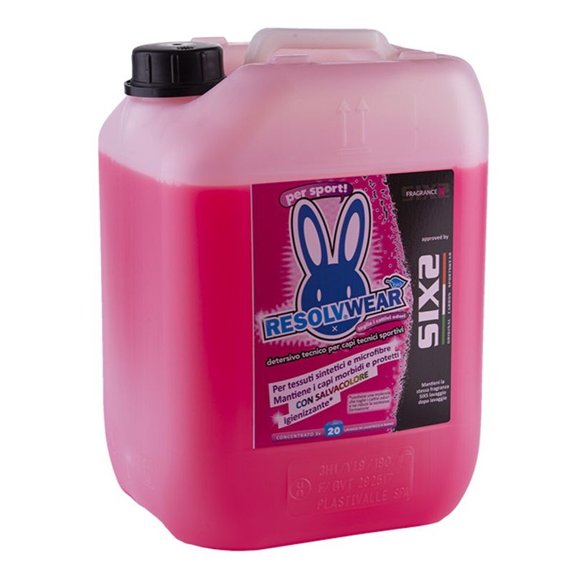 RESOLVBIKE 1007-6 SPORTSWEAR DETERGENT FRAGRANCES X RESOLVWEAR 10 LITRES