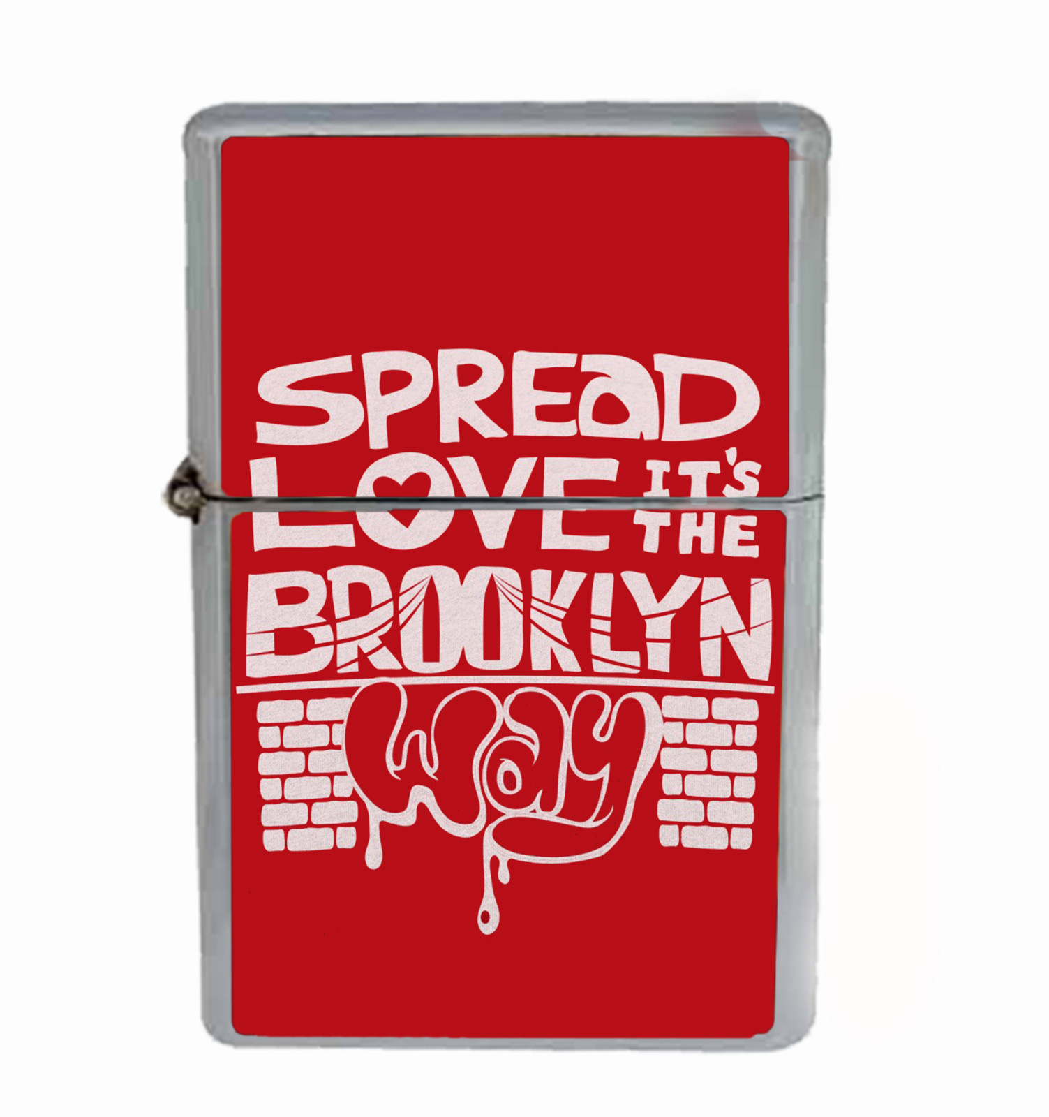 Brooklyn Way Rs1 Flip Top Oil Lighter Wind Resistant
