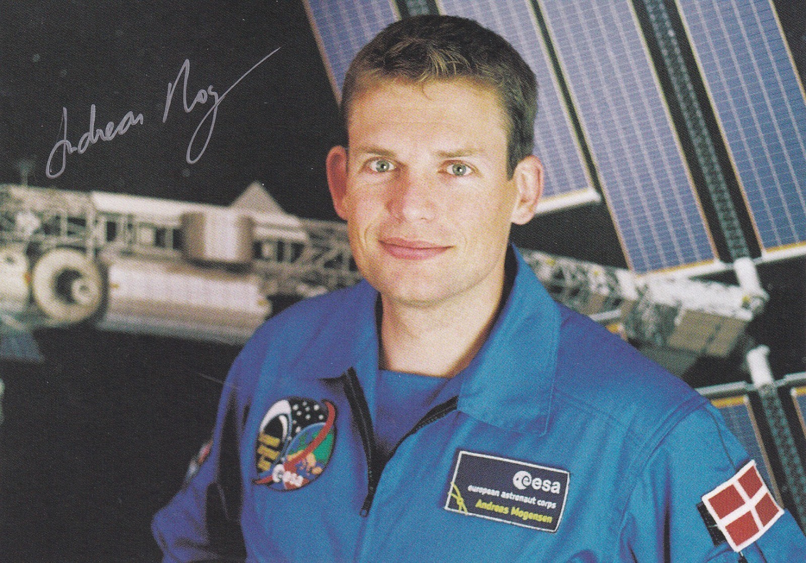 Autograph - Andreas Mogensen (space travel) - ESA astronaut