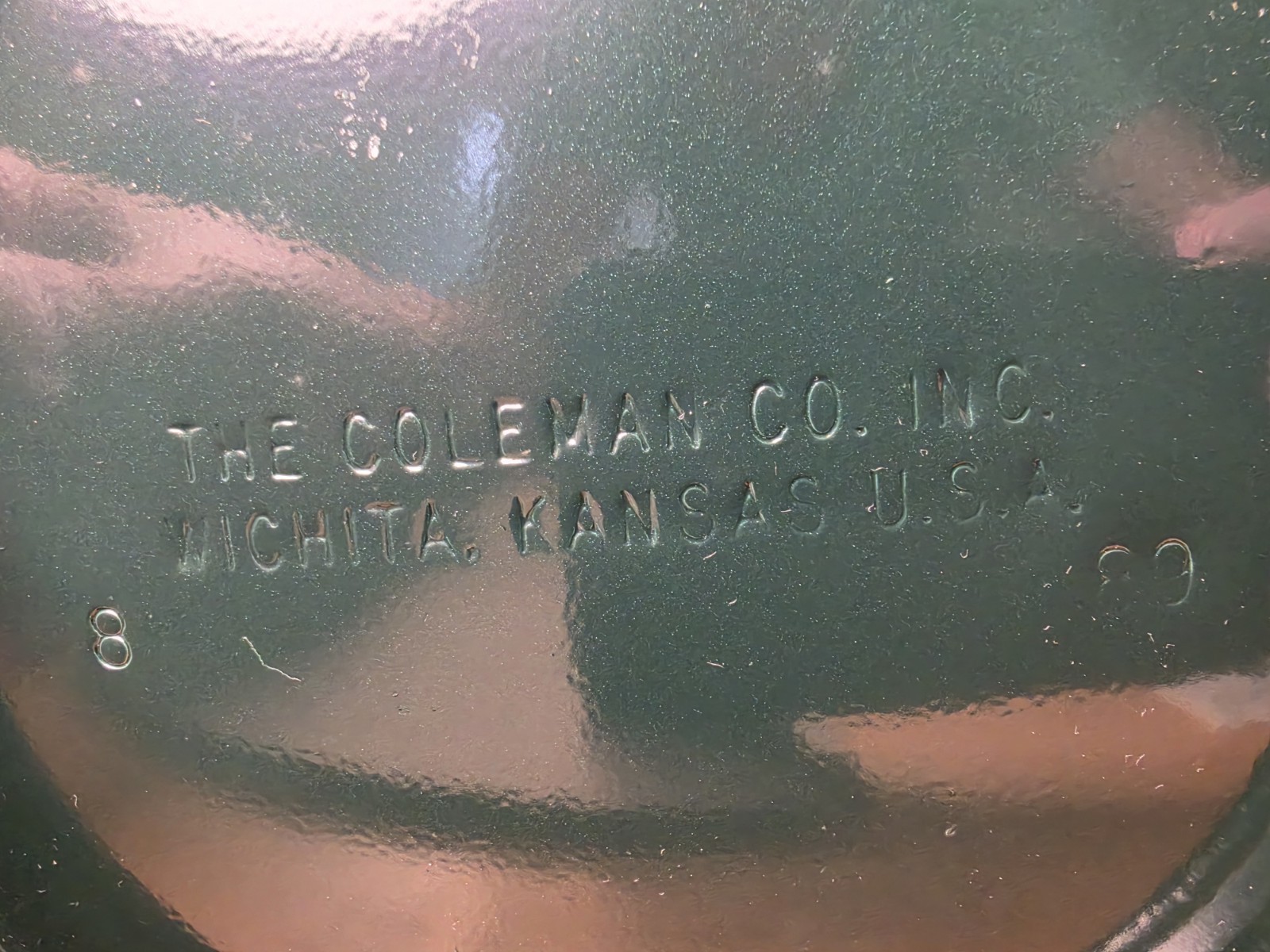 Coleman 288 Lantern with Box and Manual 288A700G Mint Condition Dated 8/89