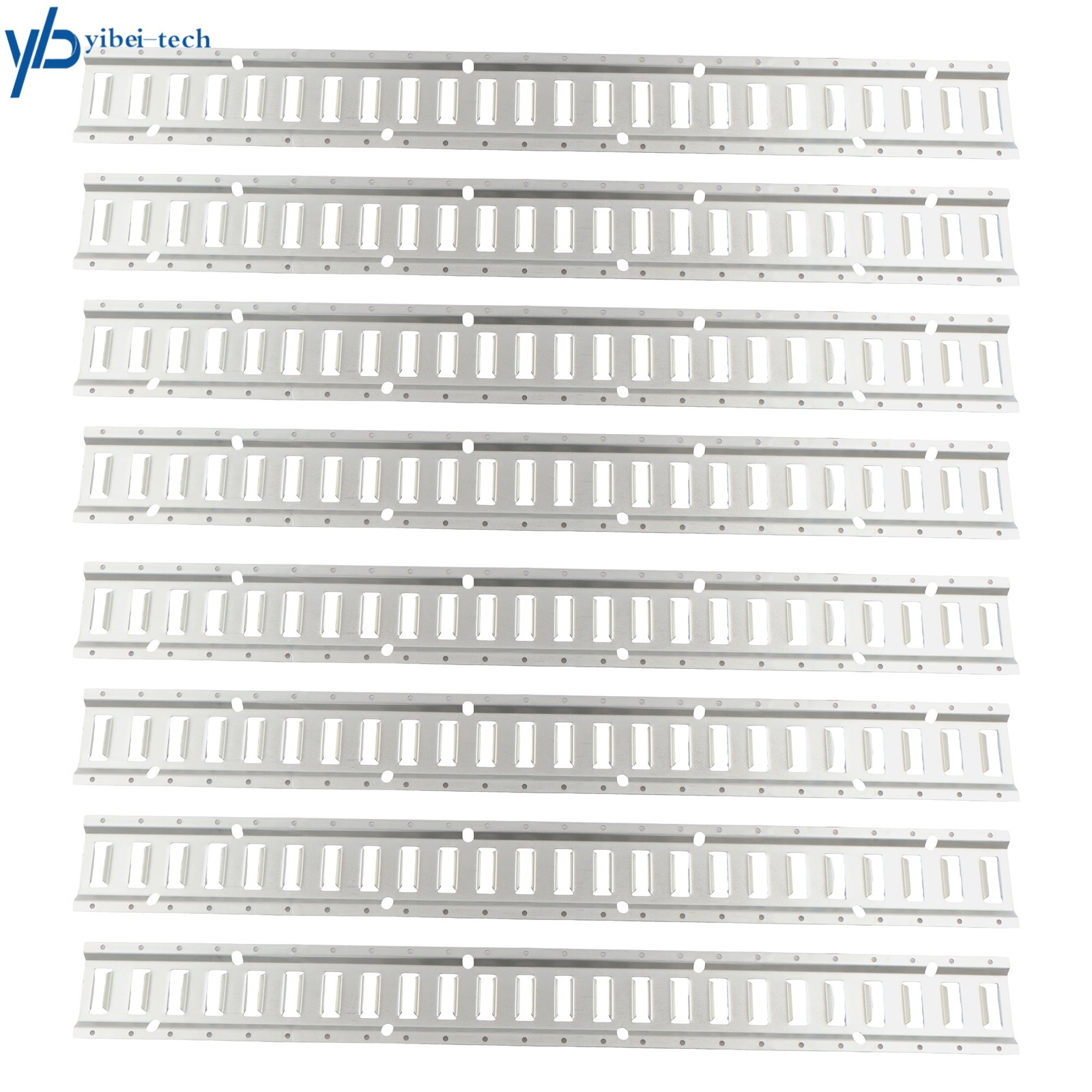 For Trailer Steel New E Track Tie Down Rail Kit 4' 8 Pack 2000lbs Galvanized