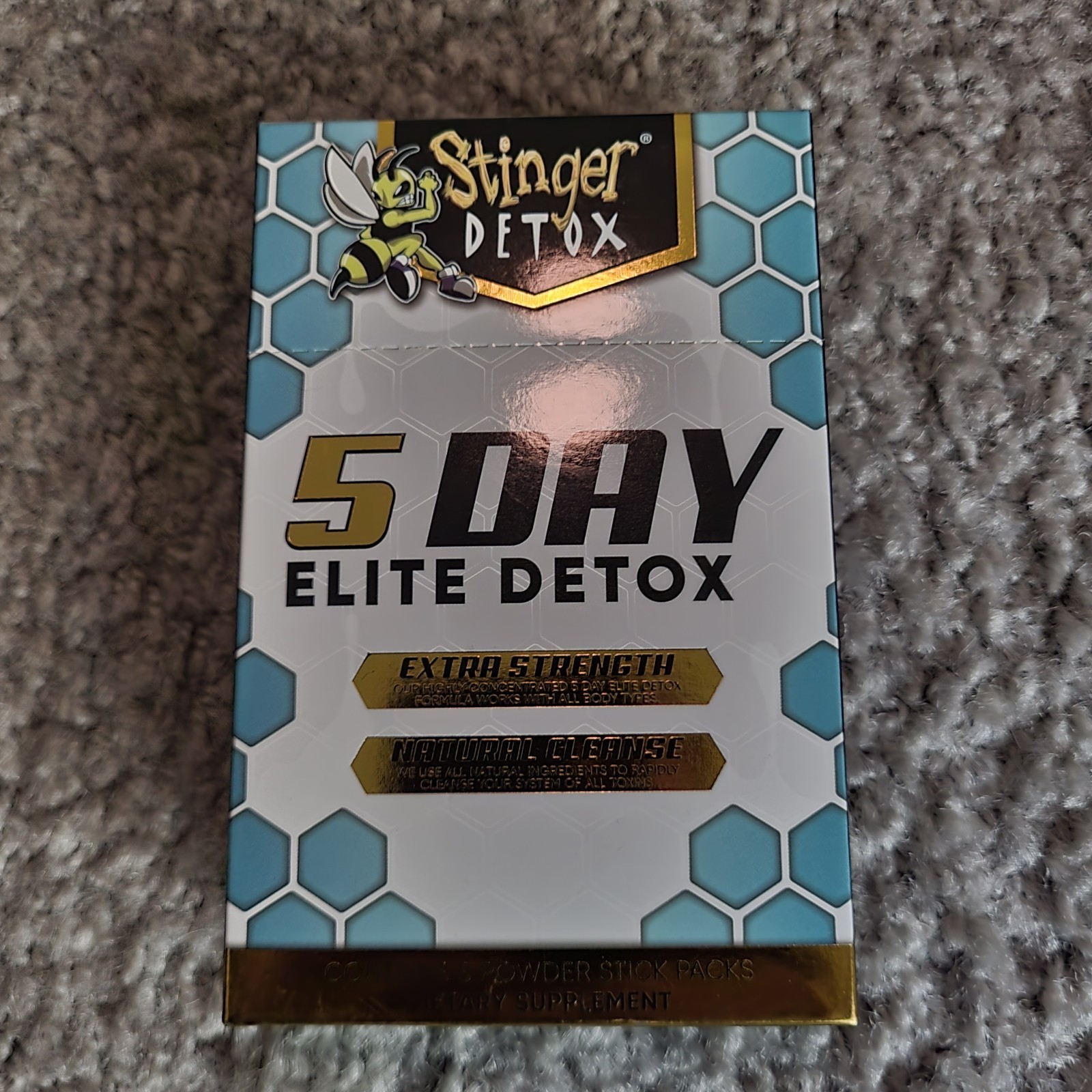 Stinger Detox 5-Day Elite Detox Extra Strength Cleanse | 5-Stick Pack
