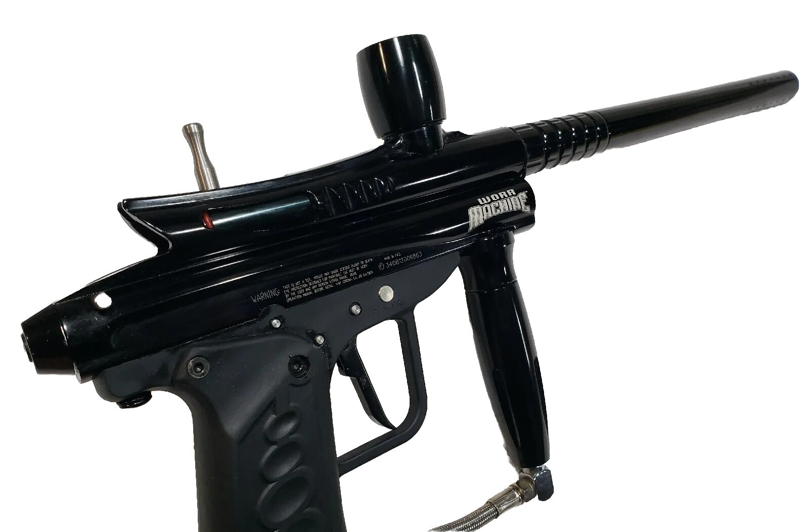 PARTS or REPAIR WGP Worr Game Products WORR MACHINE Paintball Gun & Barrel