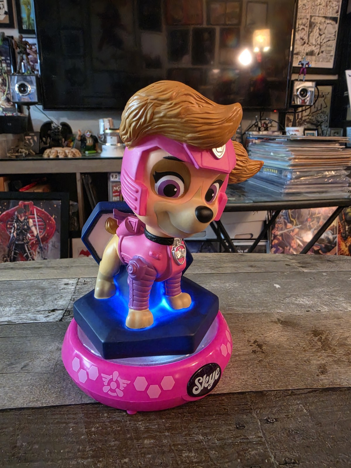 Paw Patrol SKYE Nightlight - Peachtree Playthings 2024