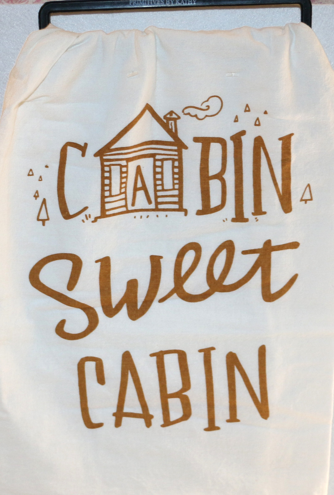LOL Made You Smile, 28x28", Tea Towel, Cabin, Sweet Cabin
