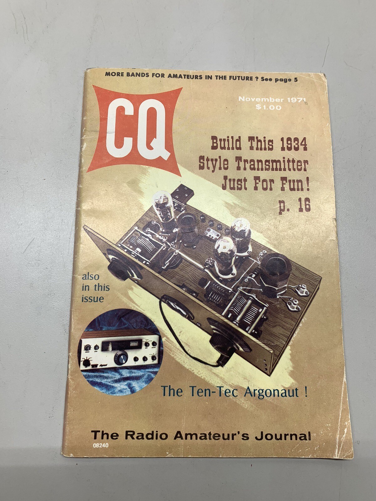 Vintage Build This 1934 Style Transmitter Amateur Radios Journal Manual